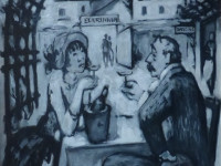 Sala Harry Recanati - Horacio Butler - Argentina - oleo sobre tela - 60 x 46 cms